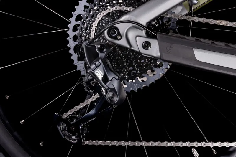 Cube Stereo Hybrid 160 HPC TM 750 Electric Mountain Bike 2022 Grey-4